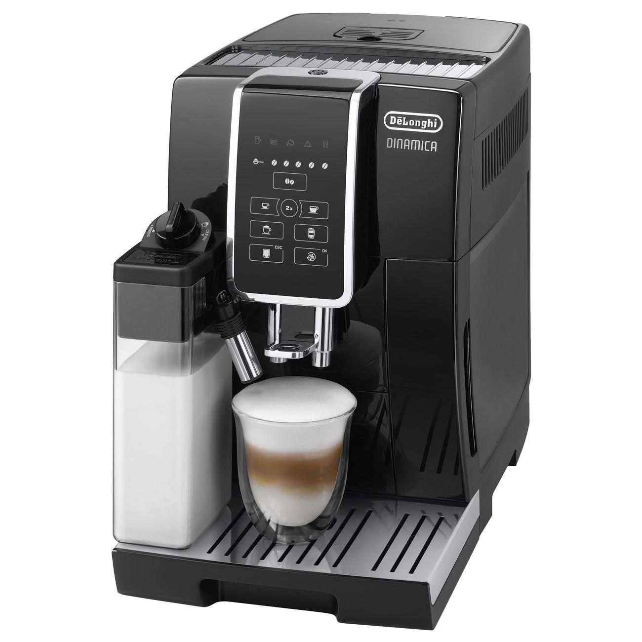 Изображение Кофемашина DeLONGHI ECAM350.50.B (1450 Вт /15 бар/черный)