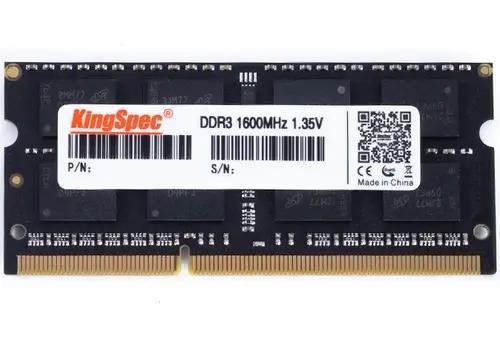 Изображение Оперативная память 4 GB DDR3L KingSpec KS1600D3N13504G (12800 МБ/с, 1600 МГц, CL11)