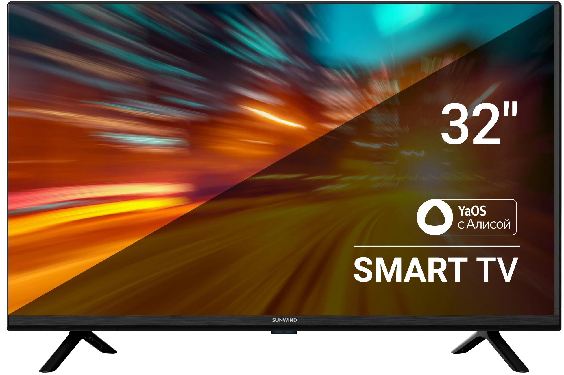 Изображение Телевизор Sunwind SUN-LED32XS300  32" 720p HD Smart TV черный