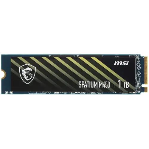 Изображение SSD диск MSI SPATIUM M450 1024 Гб 2280 (S78-440L980-P83)