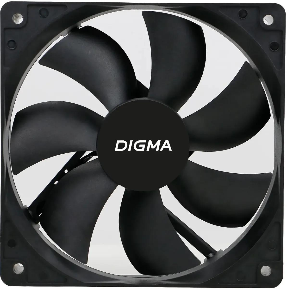 Изображение Вентилятор Digma DFAN-120-7 (1200 об/мин , 120x120x25 мм,3-pin)