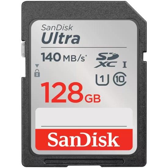 Изображение Карта памяти SanDisk SDXC Ultra Class 10 128 Гб  SDSDUNB-128G-GN6IN