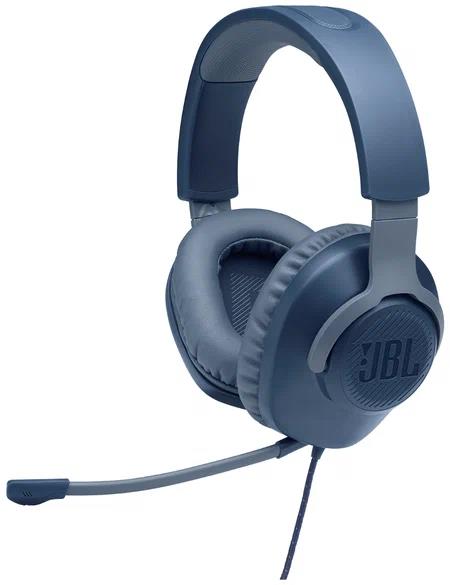 Изображение Наушники JBL Quantum 100 синий