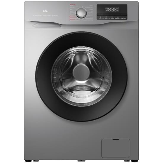 Изображение Стиральная машина TCL TWOF-607W10S1, серебристый (фронтальная, 7 кг, 1000 об/мин )