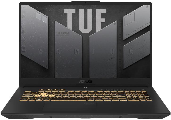 Изображение Ноутбук Asus TUF Gaming F17 FX707ZC4-HX095 (Intel 12500H 2500 МГц/ SSD 512 ГБ  /RAM 16 ГБ/ 17.3" 1920x1080/VGA дискретная/ Без ОС) (90NR0GX1-M006F0)