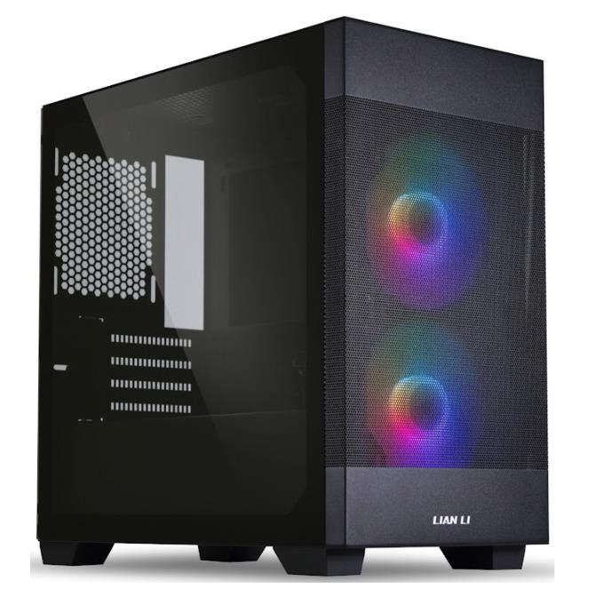 Изображение Корпус Lian Li Lancool 205M Mesh (mATX, Mini-ITX, черный, без БП)/(G99.OE744MX.10R)