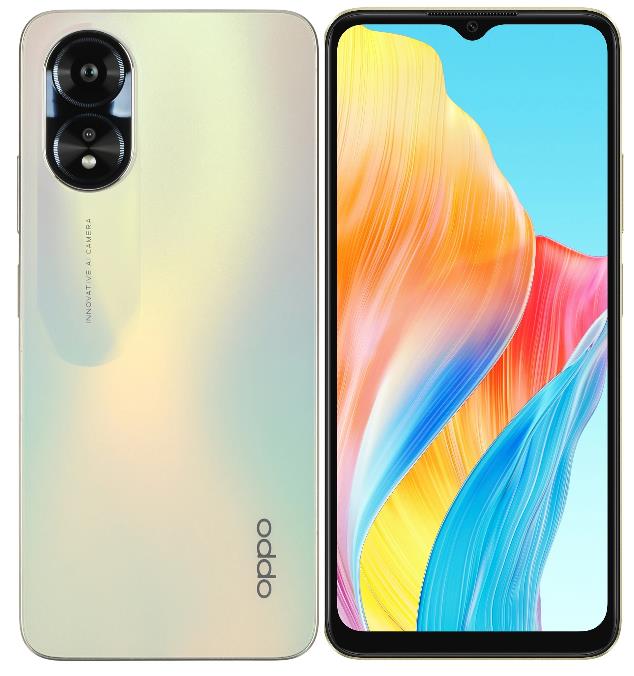 Изображение Смартфон OPPO A38 (128 Гб/4 Гб) золотистый