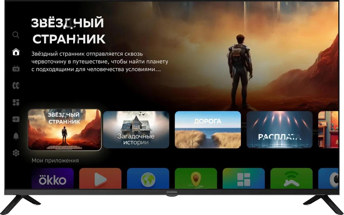 Изображение Телевизор Digma DM-LED43UBB40 43" 4K UHD Smart TV черный