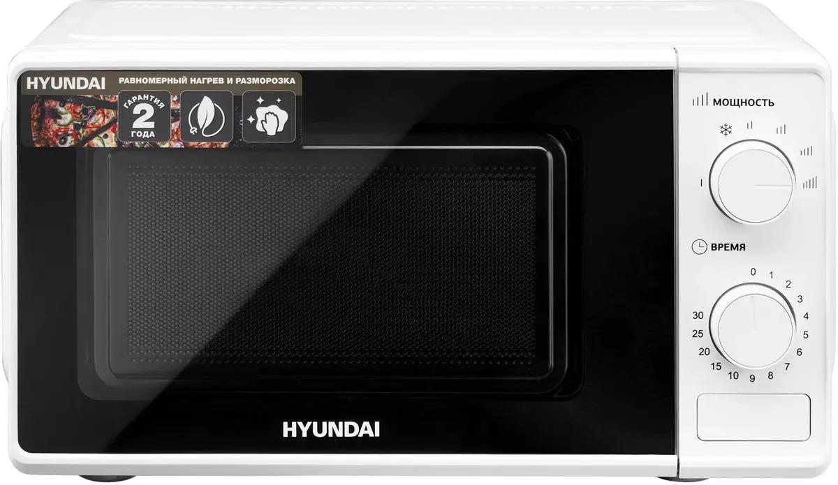 Изображение Микроволновая печь Hyundai HYM-M2044 (700 Вт  20 л    белый)