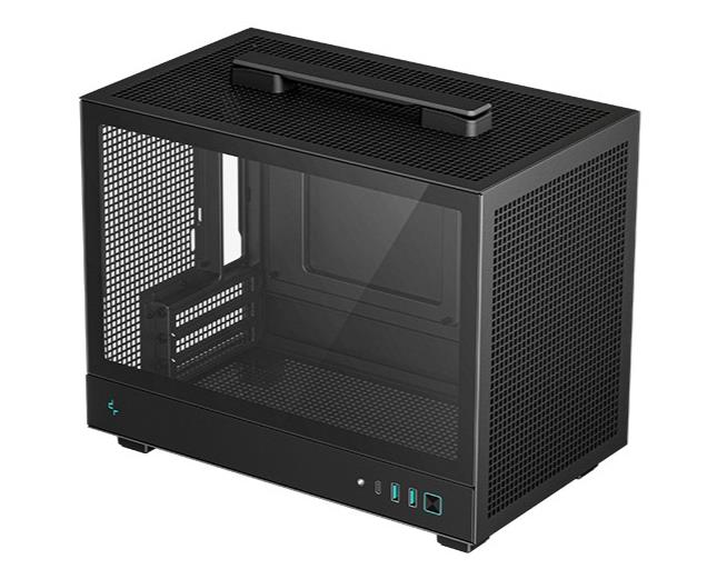 Изображение Корпус Deepcool CH160 Black (Mini-ITX, черный, без БП)/(R-CH160-BKNGI0-G-1)