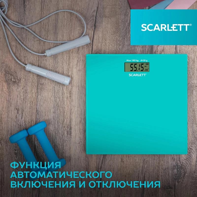 Изображение Весы Scarlett SC-BS33E035,голубой