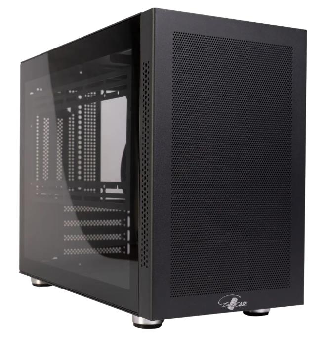 Изображение Корпус Eurocase MI05 (mATX, Mini-ITX, черный, без БП)/(00-01064257)