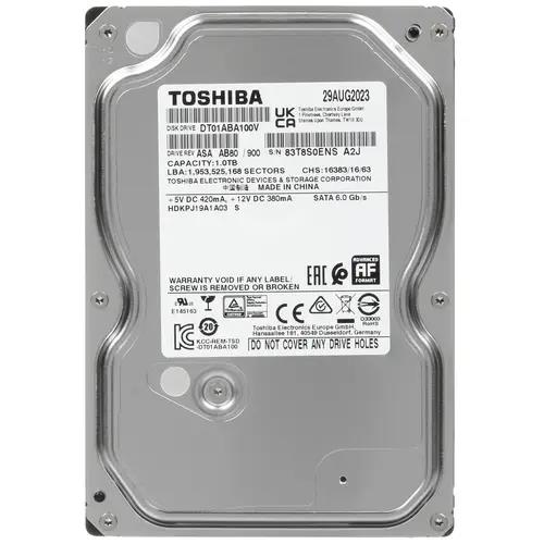 Изображение Жесткий диск 3.5" 1000 ГБ Toshiba DT01ABA100V, 5700 rpm, 32 МБ