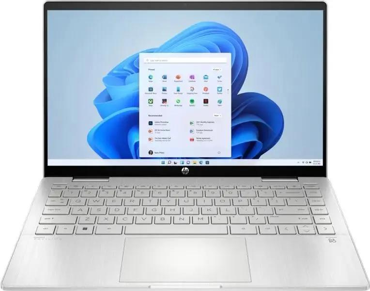 Изображение Ноутбук HP Pavilion x360 14-ek1015ci (Intel 1355U 1700 МГц/ SSD 512 ГБ  /RAM 16 ГБ/ 14" 1920x1080/VGA встроенная/ Без ОС) (84J78EA)