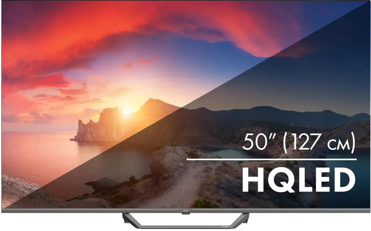 Изображение Телевизор Haier 50 Smart TV S2 Pro 50" HDR, 4K Ultra HD Smart TV черный