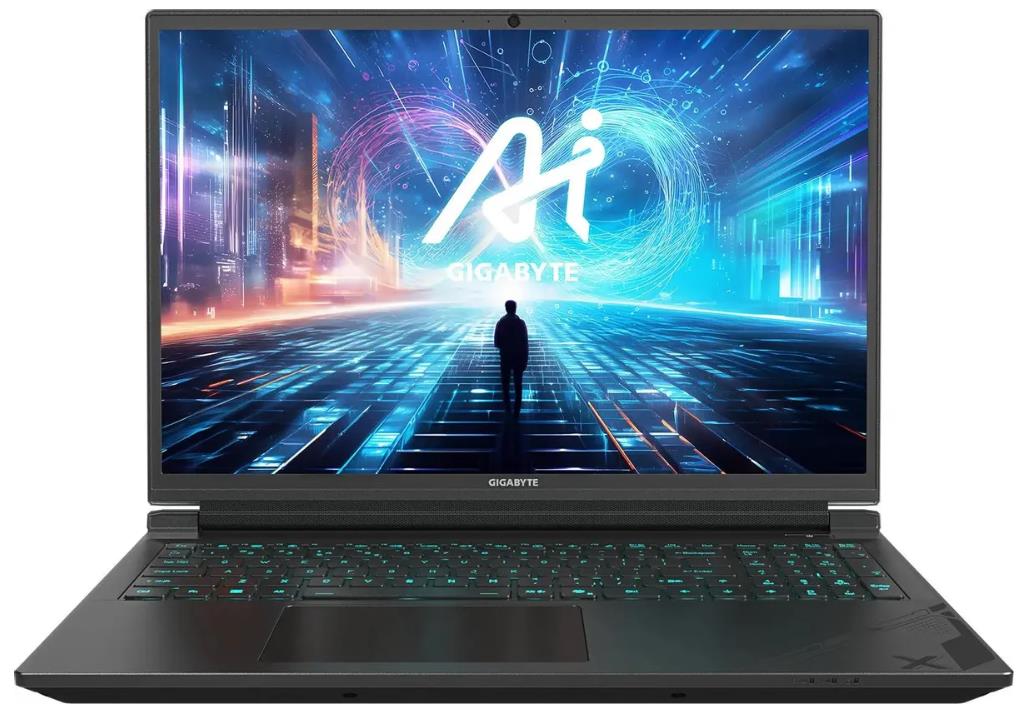 Изображение Ноутбук GIGABYTE G6X (Intel 13650HX 2600 МГц/ SSD 1024 ГБ  /RAM 16 ГБ/ 16" 1920x1200/VGA дискретная/ DOS) (9KG-43KZ854SD)