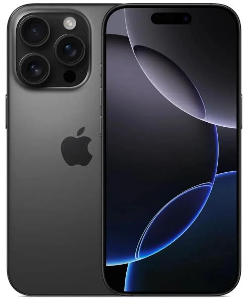 Изображение Смартфон Apple iPhone 16 Pro A3294 (128 Гб/8 Гб) черный