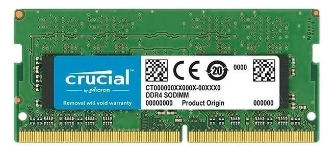 Изображение Оперативная память 16 GB DDR4 Crucial CB16GS3200 (25600 МБ/с, 3200 МГц, CL22)