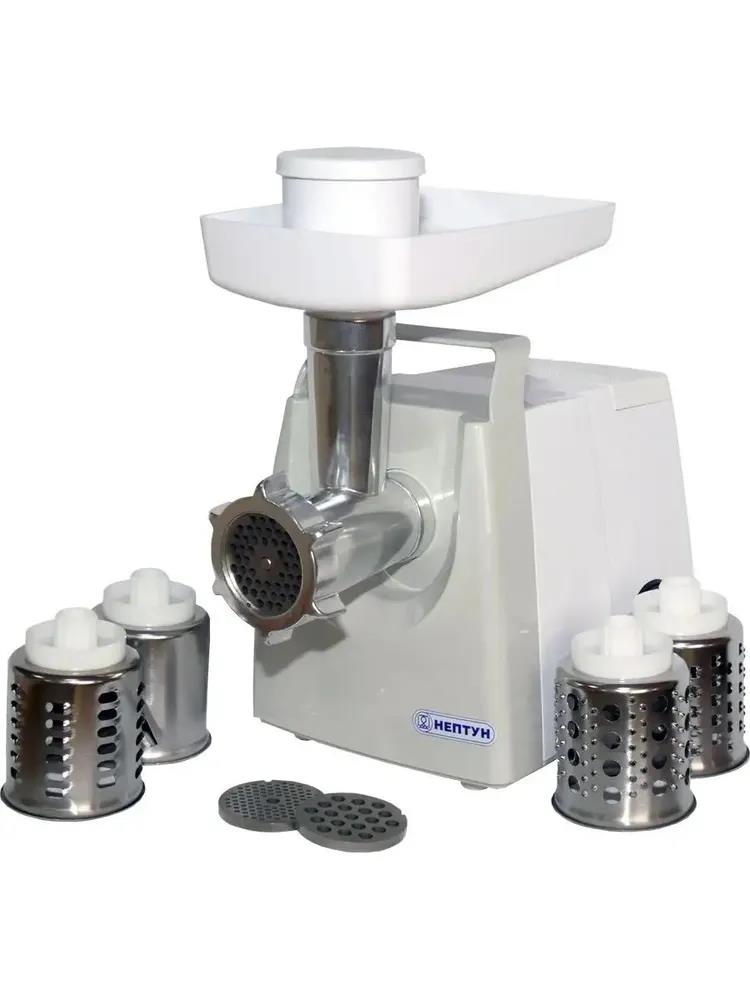 Изображение Мясорубка Кажи 332222007-01 Нептун-8 (2200 Вт /3 кг/мин/белый, серый)