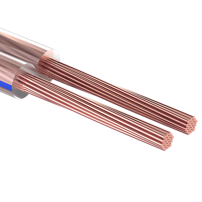 Изображение REXANT (01-6203-3) Кабель акустический 2х0.50мм, бухта 100м, BLUELINE