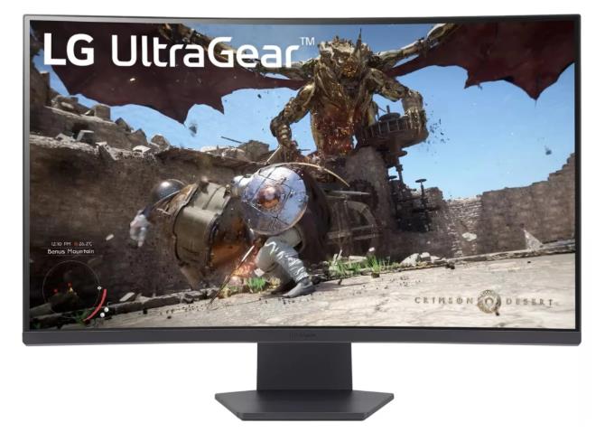 Изображение Монитор LG 32GS60QC-B (31,5 "/2560x1440/TFT *VA)