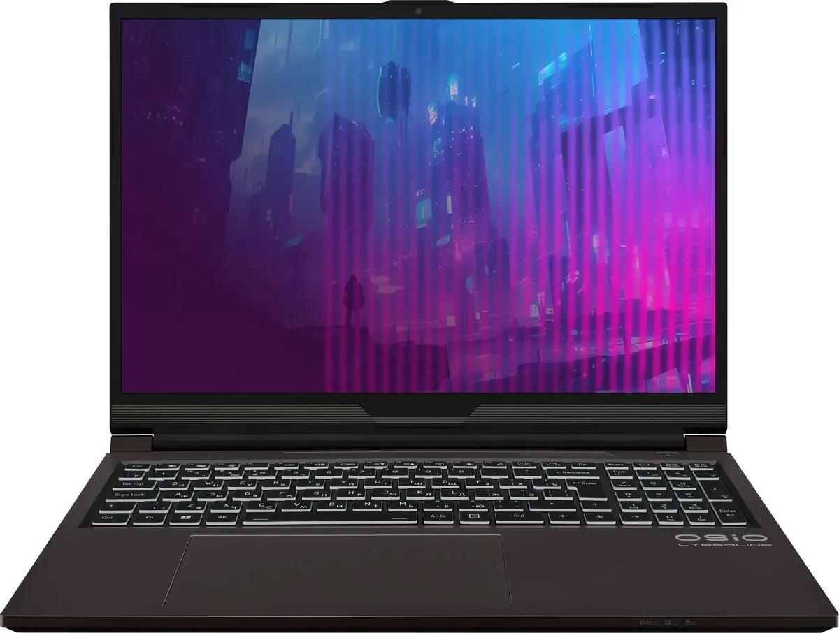 Изображение Ноутбук OSIO CyberLine (Intel 12600H 2700 МГц/ SSD 512 ГБ  /RAM 16 ГБ/ 16" 1920x1200/VGA дискретная/ Без ОС) (C160I-002)