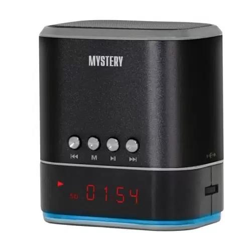 Изображение Портативная акустика Mystery MSP-127 3Вт 500мАч (3 Вт  1 x 3 Вт черный)