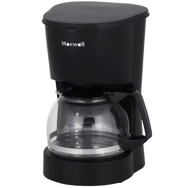 Изображение Кофеварка Maxwell MW-1657 (BK) черный (капельная/0,6 л /600 Вт )