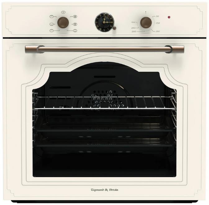 Изображение Духовой шкаф Zigmund & Shtain E 138 X (72 л , бежевый)