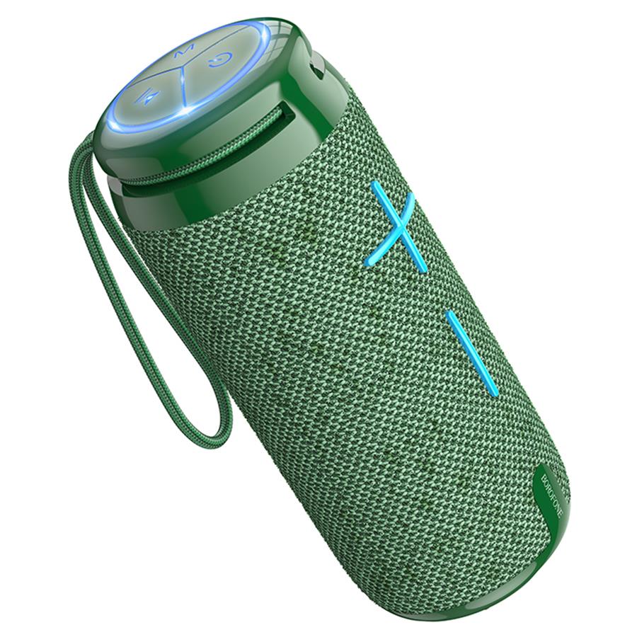 Изображение Портативная акустика BOROFONE (6974443386721) BR24 Dark Green (10 Вт  2x5 Вт темно-зеленый )