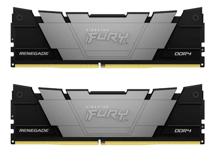 Изображение Оперативная память 2х8 GB DDR4 Kingston Fury Renegade Black (38400 Мб/с, 4800 МГц, CL19)
