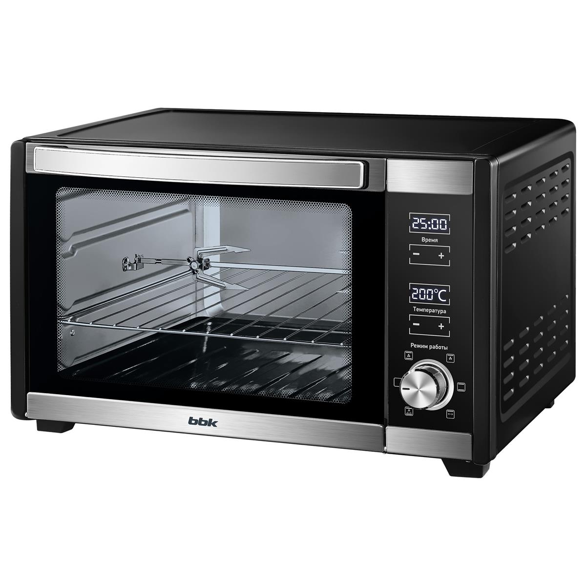 Изображение Электропечь BBK OE3081D (30 л /1600 Вт /черный)