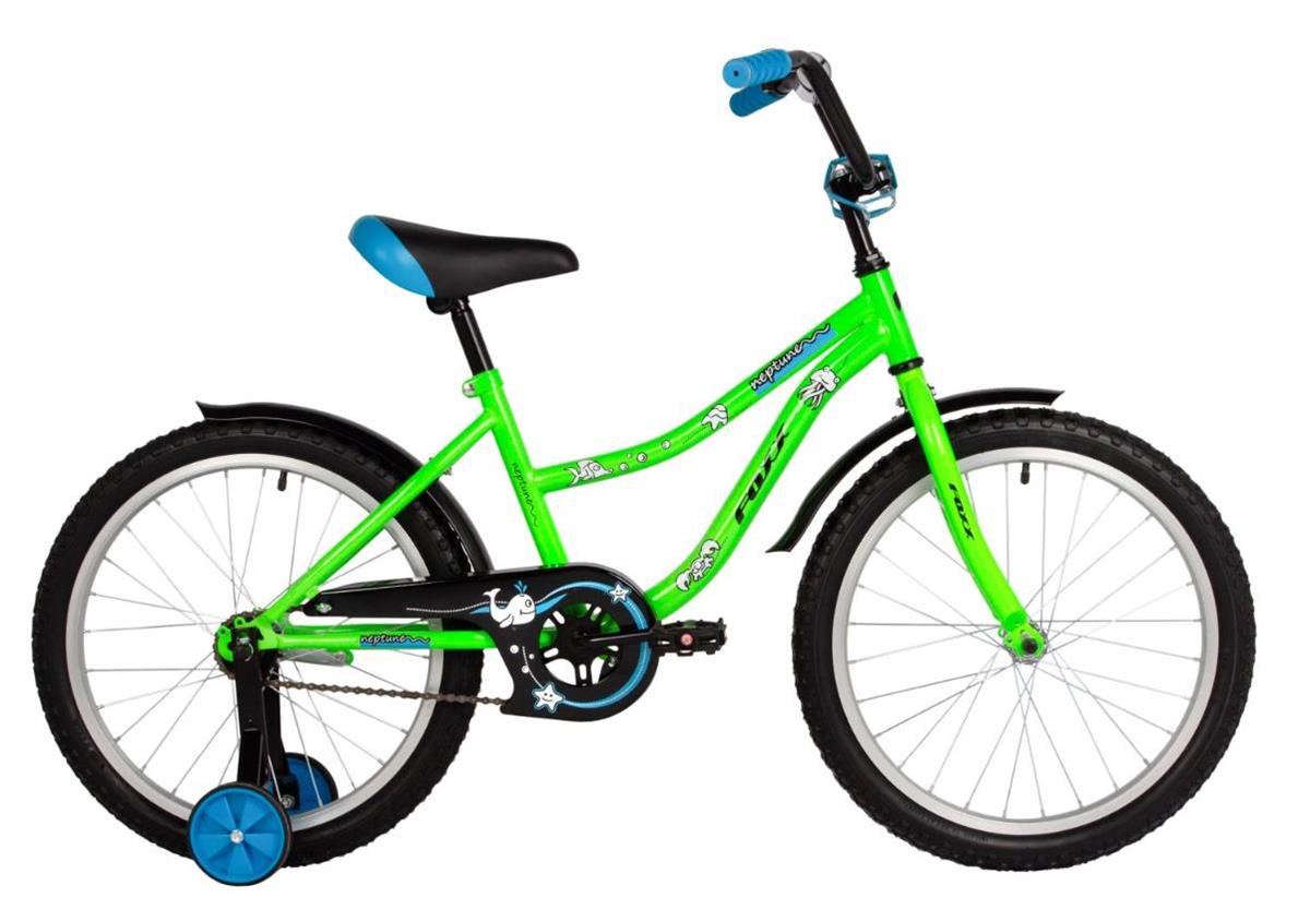 Изображение Велосипед Foxx Neptune 20 (173609) (салатовый/20 "/)-2025 года 203NEPTUNE.GN5