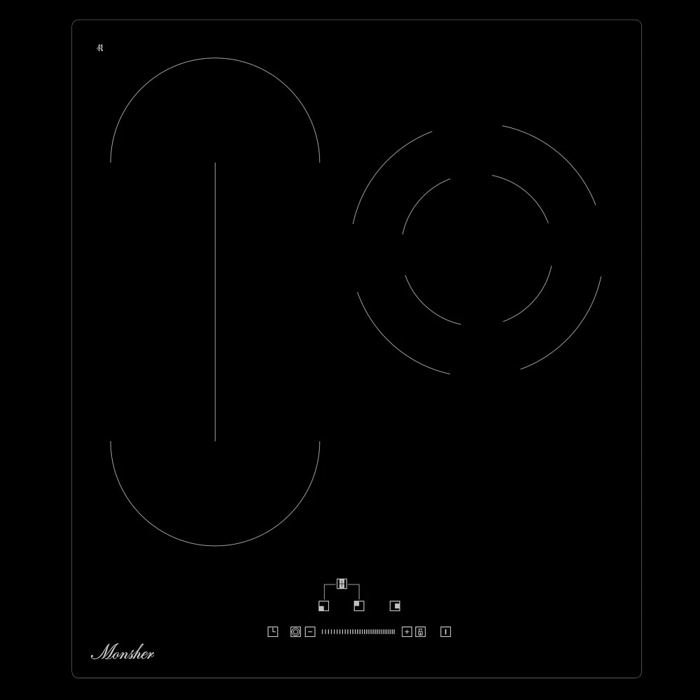 Изображение Варочная панель MONSHER MHE 45 (черный)