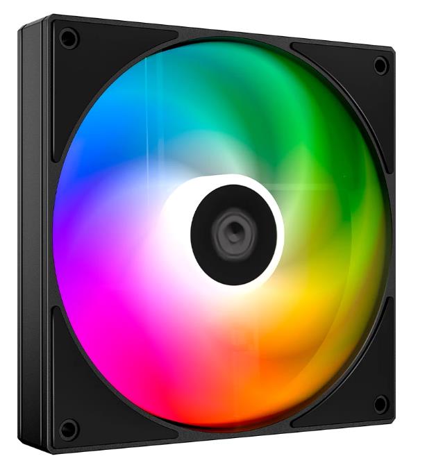 Изображение Вентилятор ID-Cooling AS-140-ARGB-K (1800 об/мин , 140x140x25 мм,4-pin PWM)