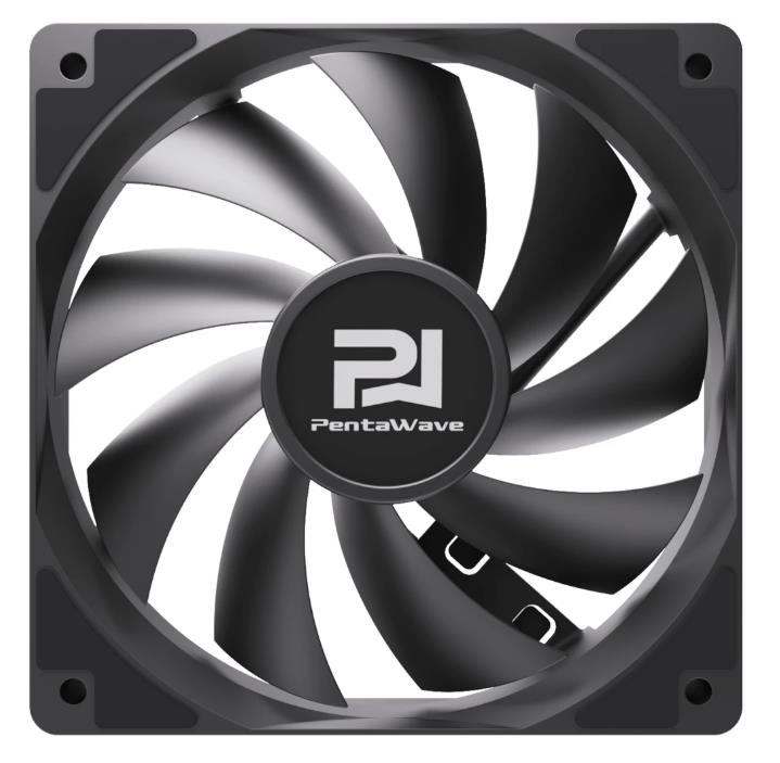Изображение Вентилятор PentaWave PF-M12B (1600 об/мин , 120x120x25 мм,4-pin PWM)