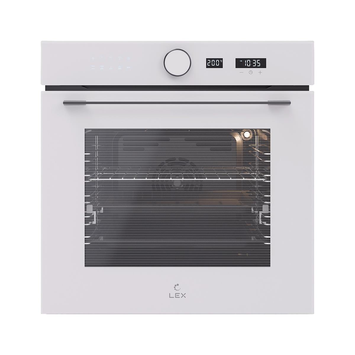 Изображение Духовой шкаф LEX EDM 1002 ONE WH (72 л , белый)