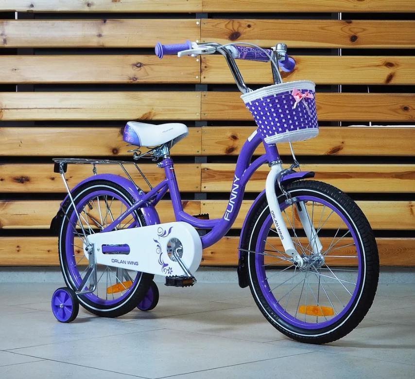 Изображение Велосипед Orlan Wing Funny 16 (фиолетовый/16 "/)-