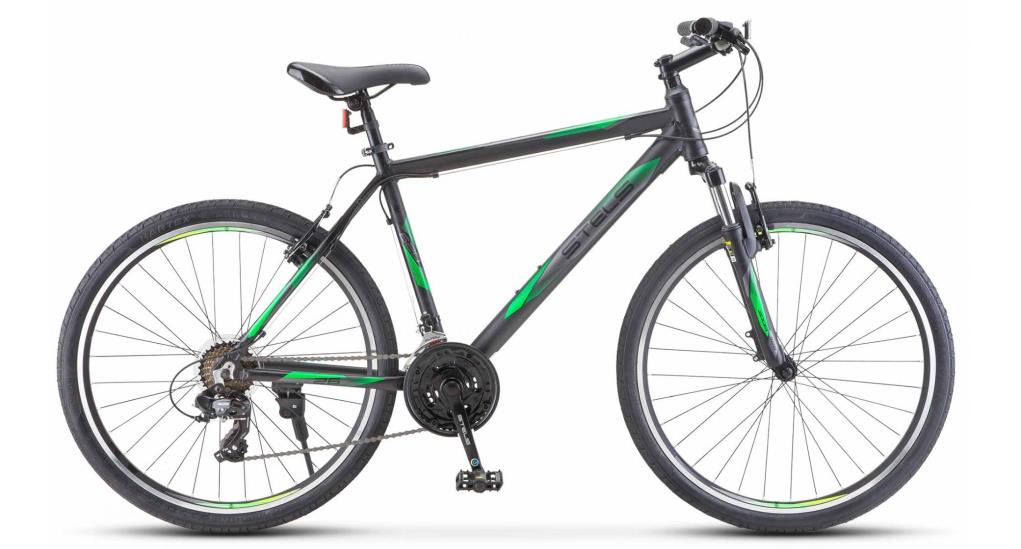 Изображение Велосипед Stels Navigator 620 V 26" K010 (черный матовый/26 "/19.0 ")-2023 года JU133650/LU096785