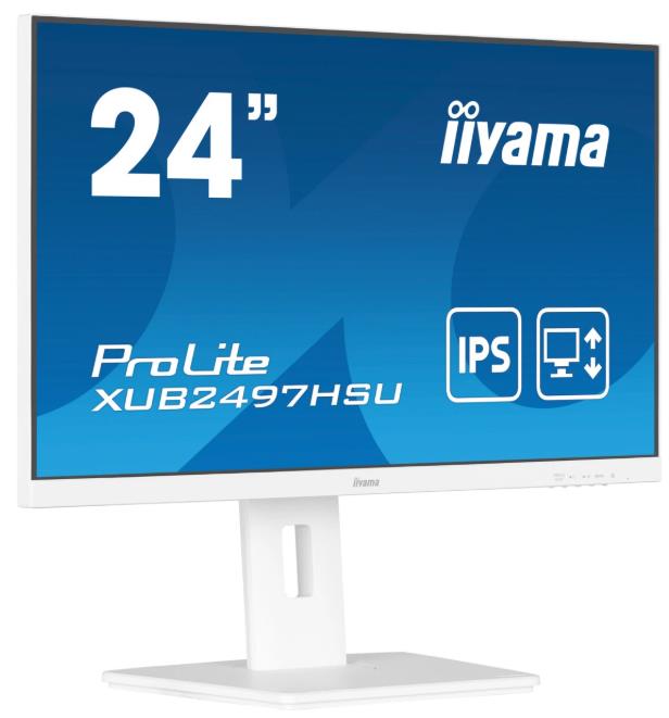 Изображение Монитор Iiyama ProLite XUB2497HSU-W2 (23,8 "/1920x1080/TFT IPS)