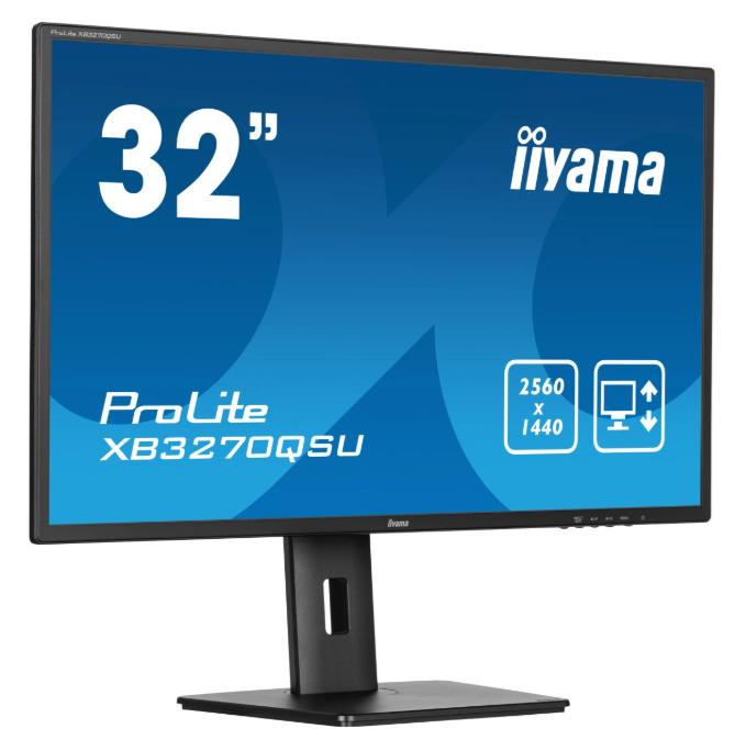 Изображение Монитор Iiyama ProLite XB3270QSU-B1 (31,5 "/2560x1440/TFT IPS)