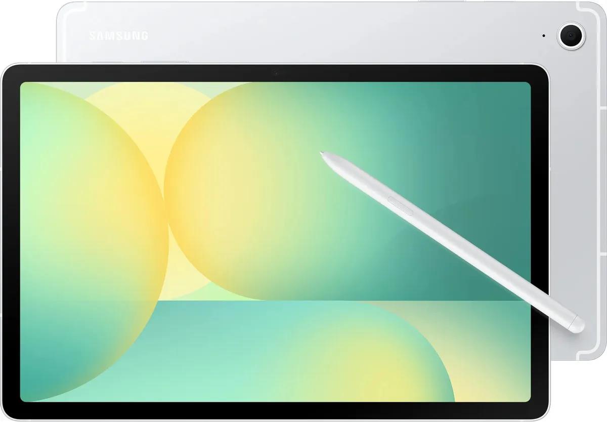 Изображение Планшет Samsung Galaxy Tab S10 FE, 10.9", 128 Гб/8 Гб, GPS, , серебристый (SM-X526BZSRCAU)