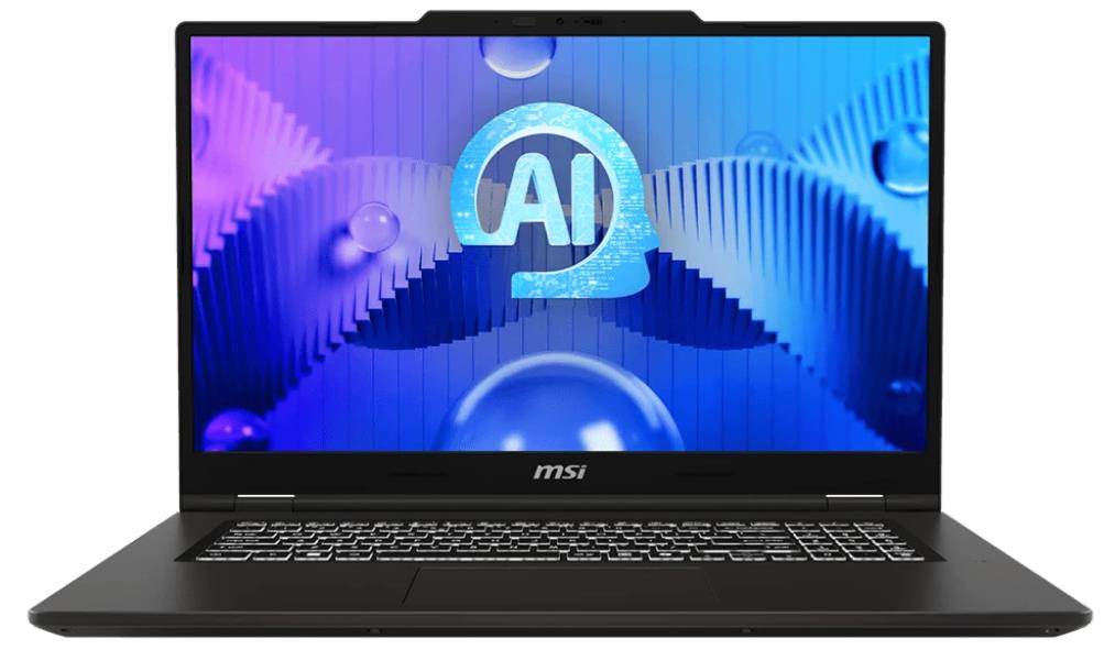 Изображение Ноутбук MSI Venture 17 AI A1MG-003XRU (Intel 155H 1400 МГц/ SSD 512 ГБ  /RAM 16 ГБ/ 17.3" 1920x1080/VGA встроенная/ Без ОС) (9S7-17U211-003)