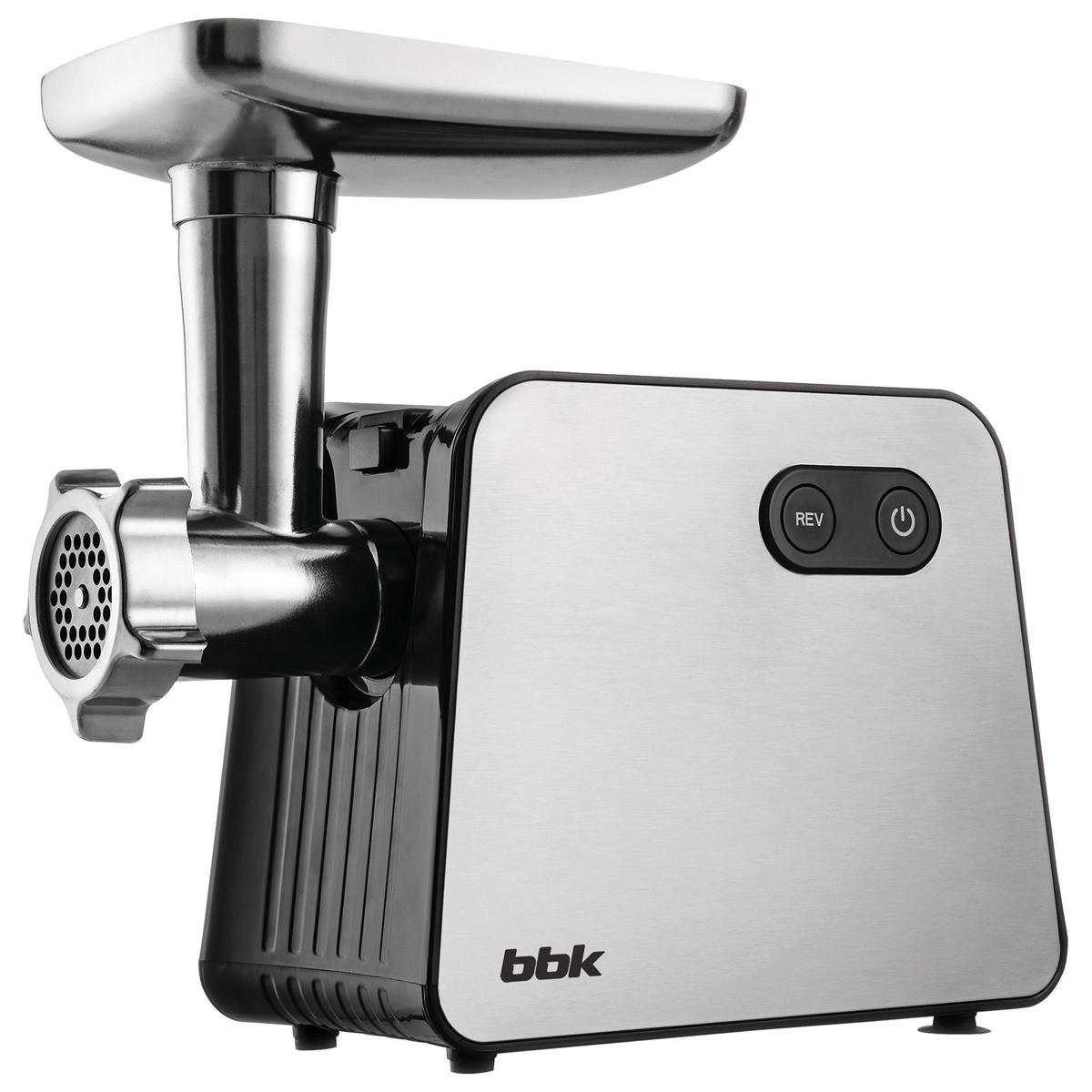 Изображение Мясорубка BBK MG3001 (2400 Вт //черный, металлик)