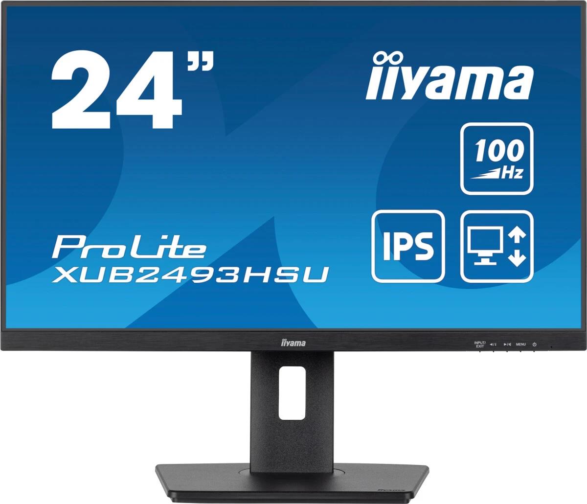 Изображение Монитор Iiyama ProLite XUB2493HSU-B7 (23,8 "/1920x1080/TFT IPS)