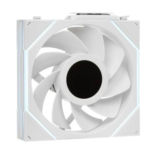 Изображение Вентилятор Lian Li UNI Fan TL Wireless ARGB LCD 120 Reverse White (1900 об/мин , 120x120x25 мм,4-pin PWM)