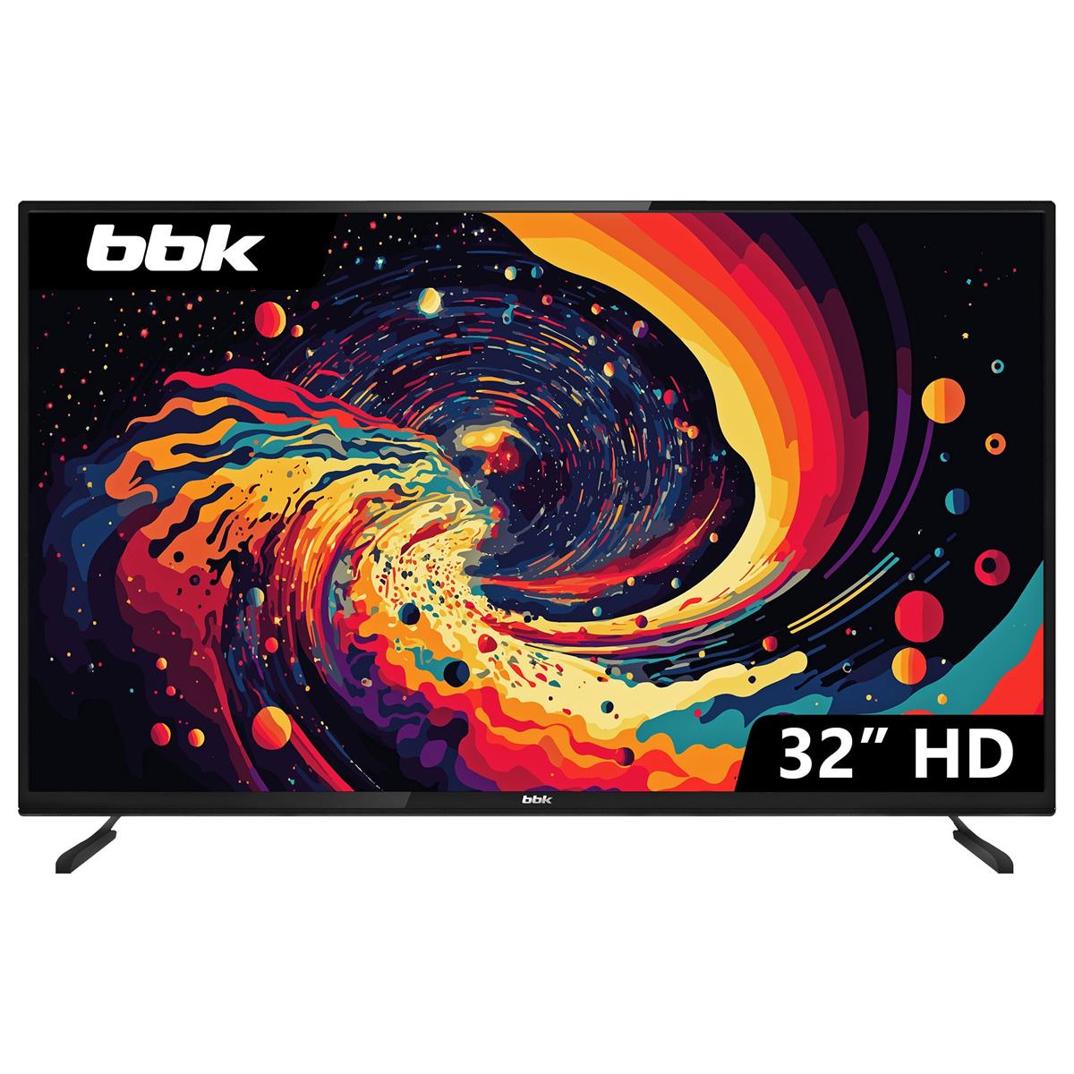 Изображение Телевизор BBK 32LEM-1028/TS2C 32" 720p HD  черный