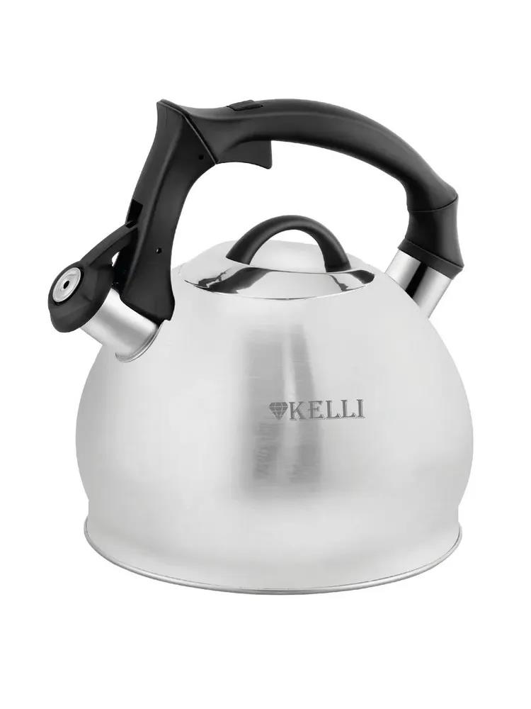Изображение Чайник Kelli KL-4361 (3, л л /серебристый)