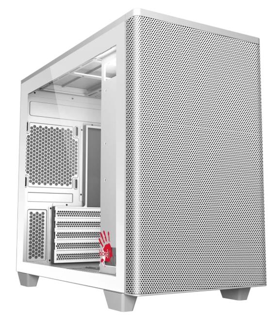 Изображение Корпус Bloody BD-CC117F White (mATX, Mini-ITX, белый, без БП)/(BD-CC117F-WH)