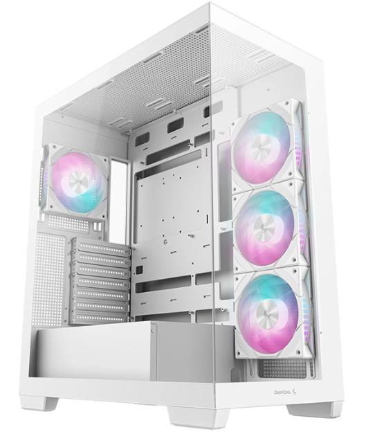 Изображение Корпус Deepcool CG580 4F White (mATX, ATX, Mini-ITX, белый, без БП)/(R-CG580-WHADA4-G-1)
